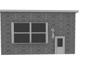 simplistic shop 3D Model