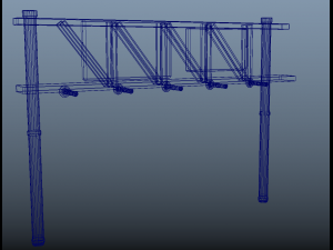highway sign Model 3D
