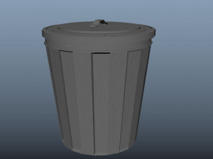 trash can 3D Model
