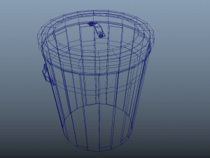 trash can 3D 모델