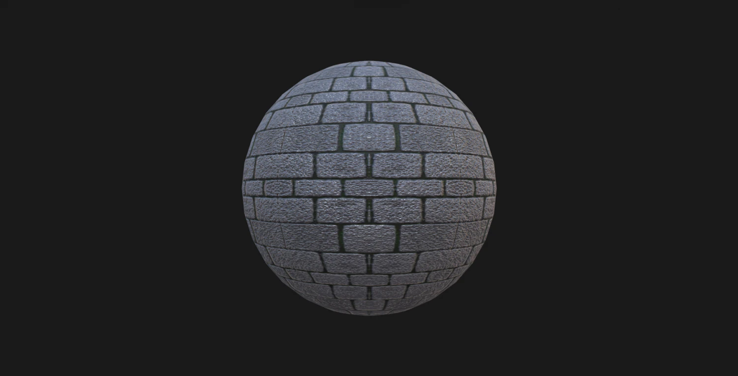 stone wall pbr CG Textures .c4d .max .obj .3ds .fbx .stl .blend 