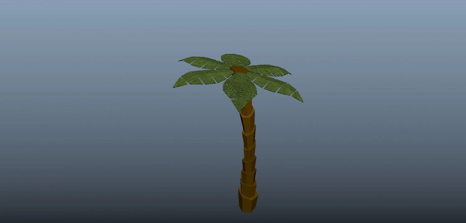 low poly tree 3D Model .c4d .max .obj .3ds .fbx .stl .blend 