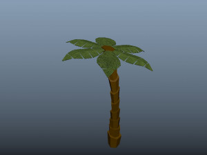 low poly tree Modelo 3D