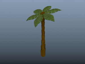 low poly tree 3D Model