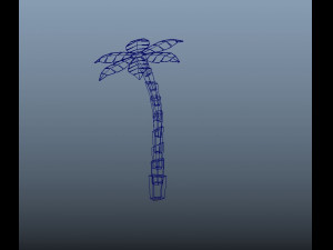 low poly tree 3D Model