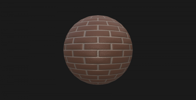 brown brick pbr CG Textures .c4d .max .obj .3ds .fbx .stl .blend