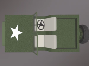 ww2 willys jeep 3D Model