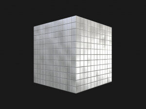 free reflective silver tiles CG テクスチャ