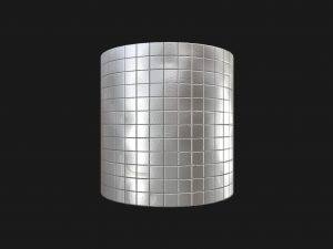 free reflective silver tiles CG テクスチャ