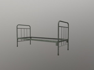 army bed 3D Model