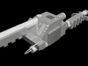 proton - ghostbusters Modelo 3D