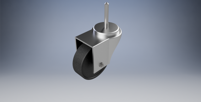 4 rolling caster Modelo 3D .c4d .max .obj .3ds .fbx .stl .blend 