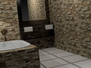 8x12 bathroom 3D Модель