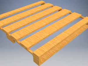 4x4 pallet pack 3D Model