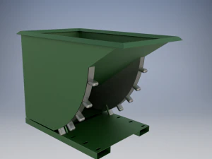 rotating industral hopper 3D Model