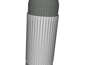 9x19 mm parabellum cartridge - detailed 3Dモデル