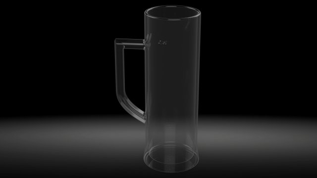 beer mug - detailed Model 3D .c4d .max .obj .3ds .fbx .stl .blend 