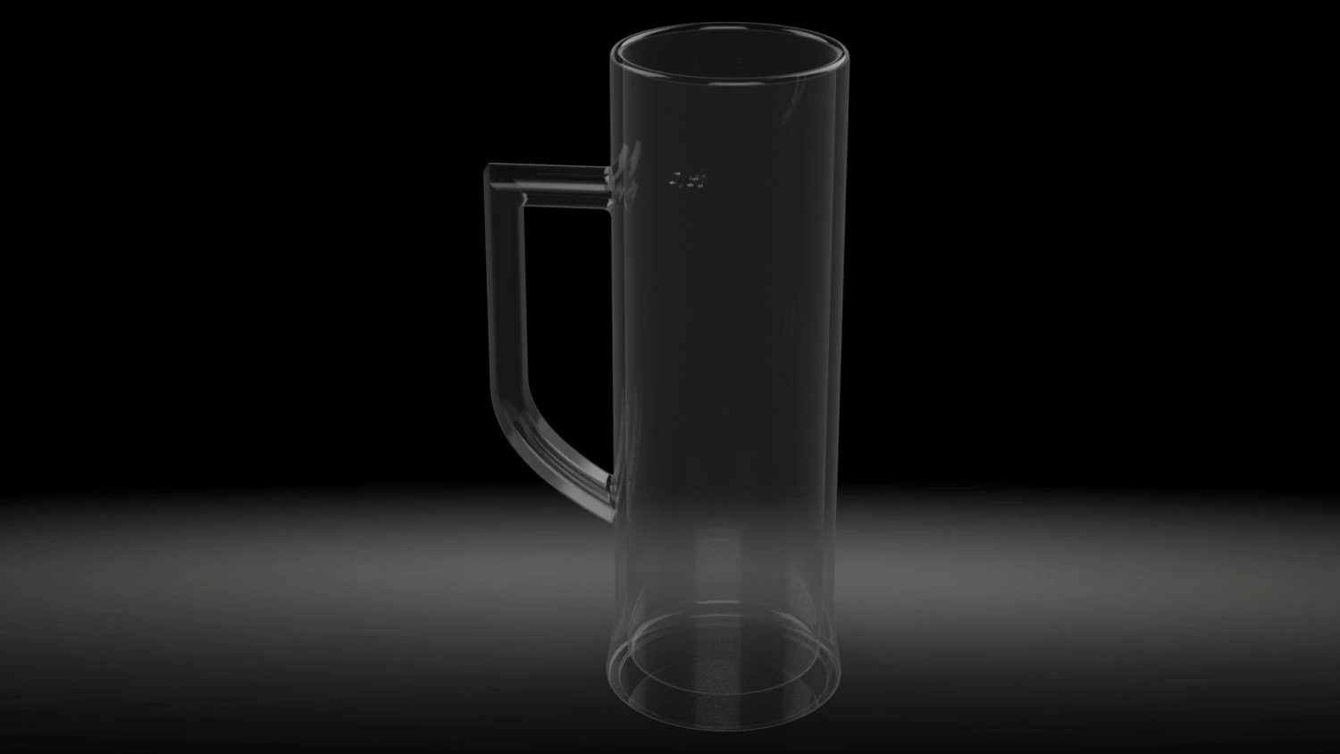 beer mug - detailed 3D Model .c4d .max .obj .3ds .fbx .stl .blend 