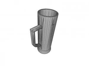 beer mug - detailed 3D Model