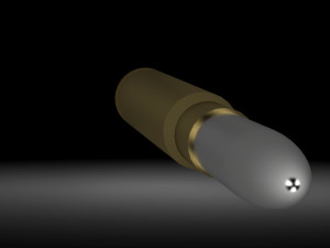 8x57 mm mauser patrone 88 - detailed 3D 模型