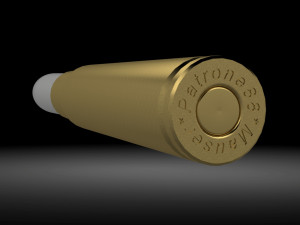 8x57 mm mauser patrone 88 - detailed 3D 模型