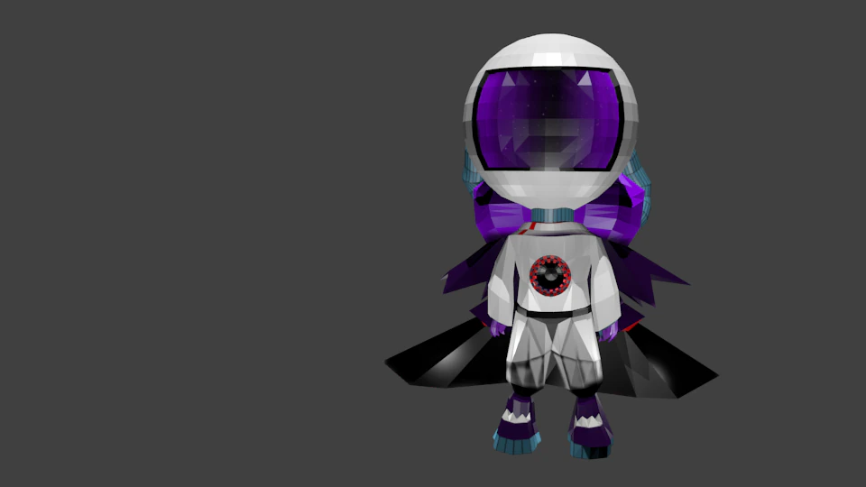 astronauta Modello 3D .c4d .max .obj .3ds .fbx .stl .blend 