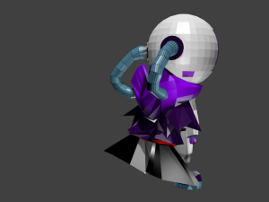 spaceman 3D 模型