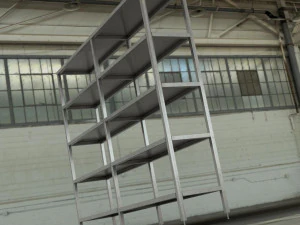 shelving stainless steel 3D Model
