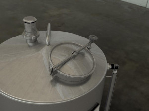 whirl pool for brewery Modello 3D