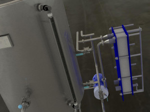 whirl pool for brewery Modello 3D