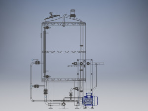 whirl pool for brewery Modello 3D