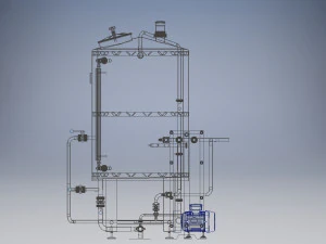 whirl pool for brewery 3D Model