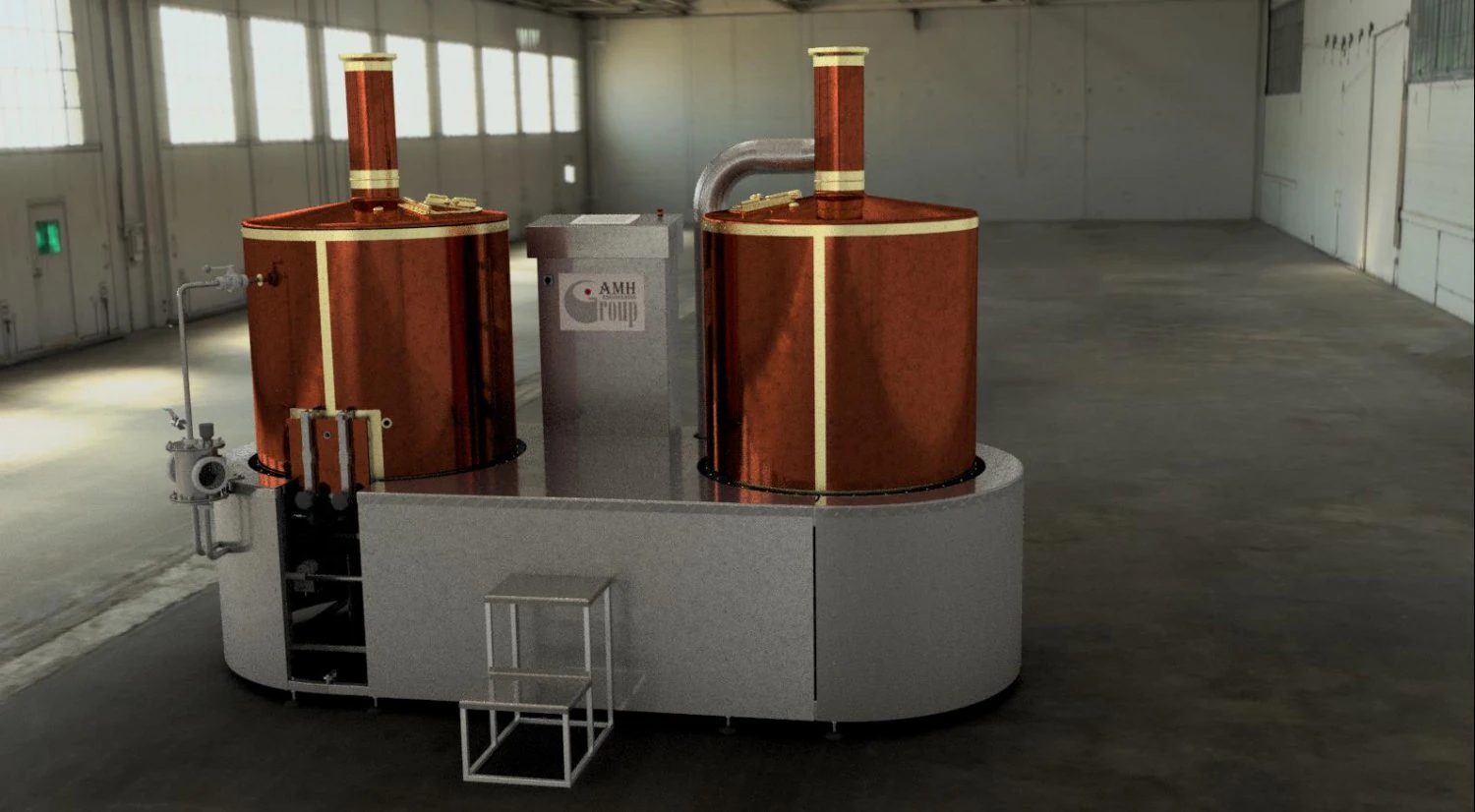 brewery 3D Model .c4d .max .obj .3ds .fbx .stl .blend 