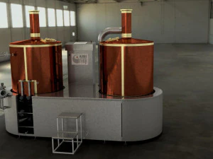 醸造所 3Dモデル