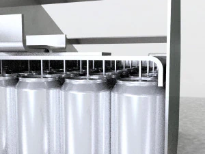 installation of piercing cans 3D Model