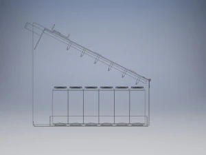 installation of piercing cans 3D Model