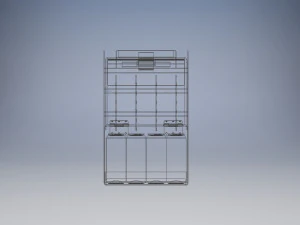 installation of piercing cans 3D Model
