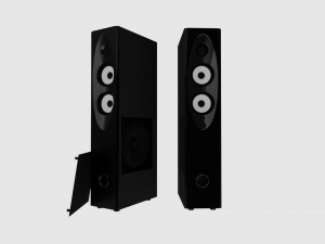 speakers 3D Model
