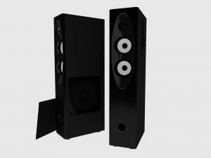 speakers 3D Model