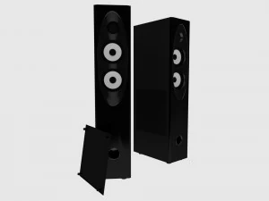 speakers 3D Model