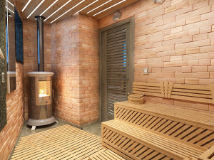3d wall panels cedar Model 3D