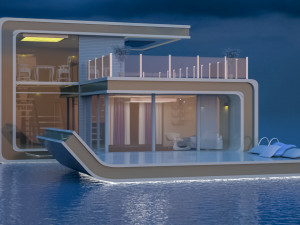 river house 3D 模型