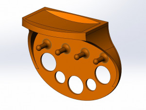 key shelf 3D 打印模型