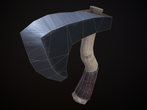 throwing axe Modèle 3D