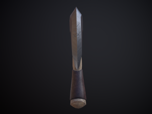 throwing axe Modèle 3D