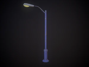 ライトポスト 3Dモデル