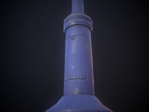 poste de luz Modelo 3D