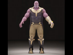 thanos 3D Model