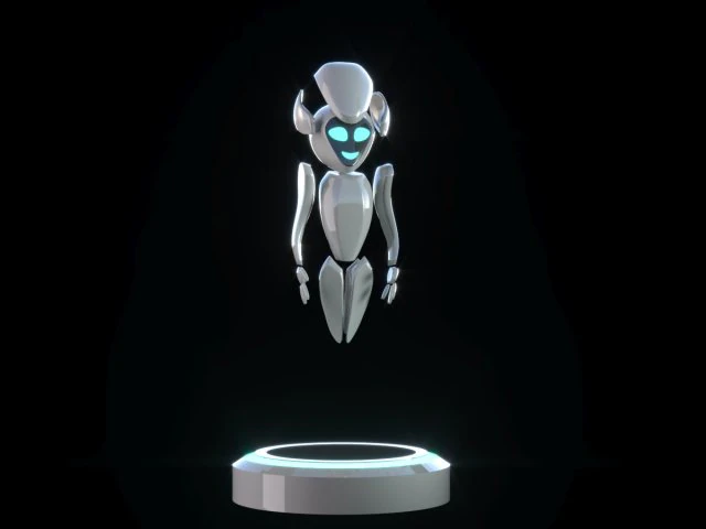 रोबोट 3D मॉडल .c4d .max .obj .3ds .fbx .stl .blend