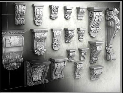 3d columns Modelo 3D .c4d .max .obj .3ds .fbx .stl .blend 